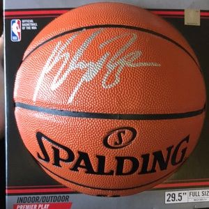 Klay Thompson Autographed Basketball with Cert